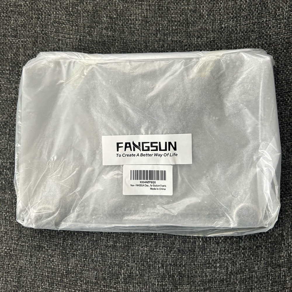🔥🆕🔥 FANGSUN Clear Crossbody Stadium Bag - Approved Size - Picture 4 of 4